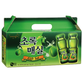 웅진 자연은 병음료 180ml x 12병 - 초록매실
