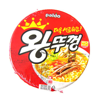 팔도 왕뚜껑 오리지널 컵라면 110g*6개