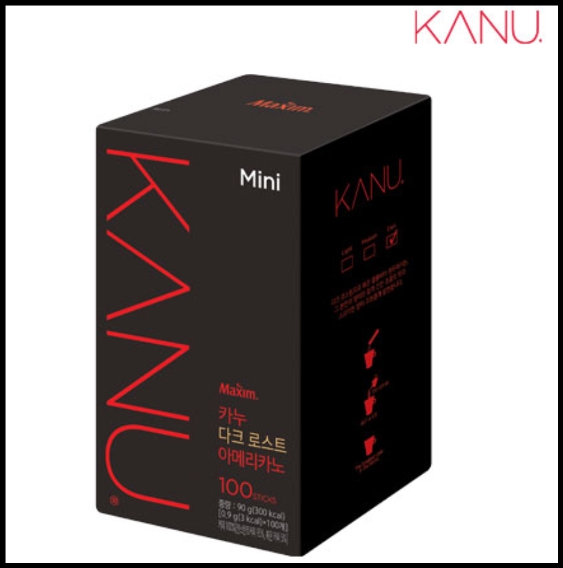 카누 미니 다크 로스트 아메리카노 100T