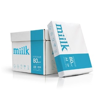 A4 복사지 밀크 miilk 복사용지 80g 2,500매