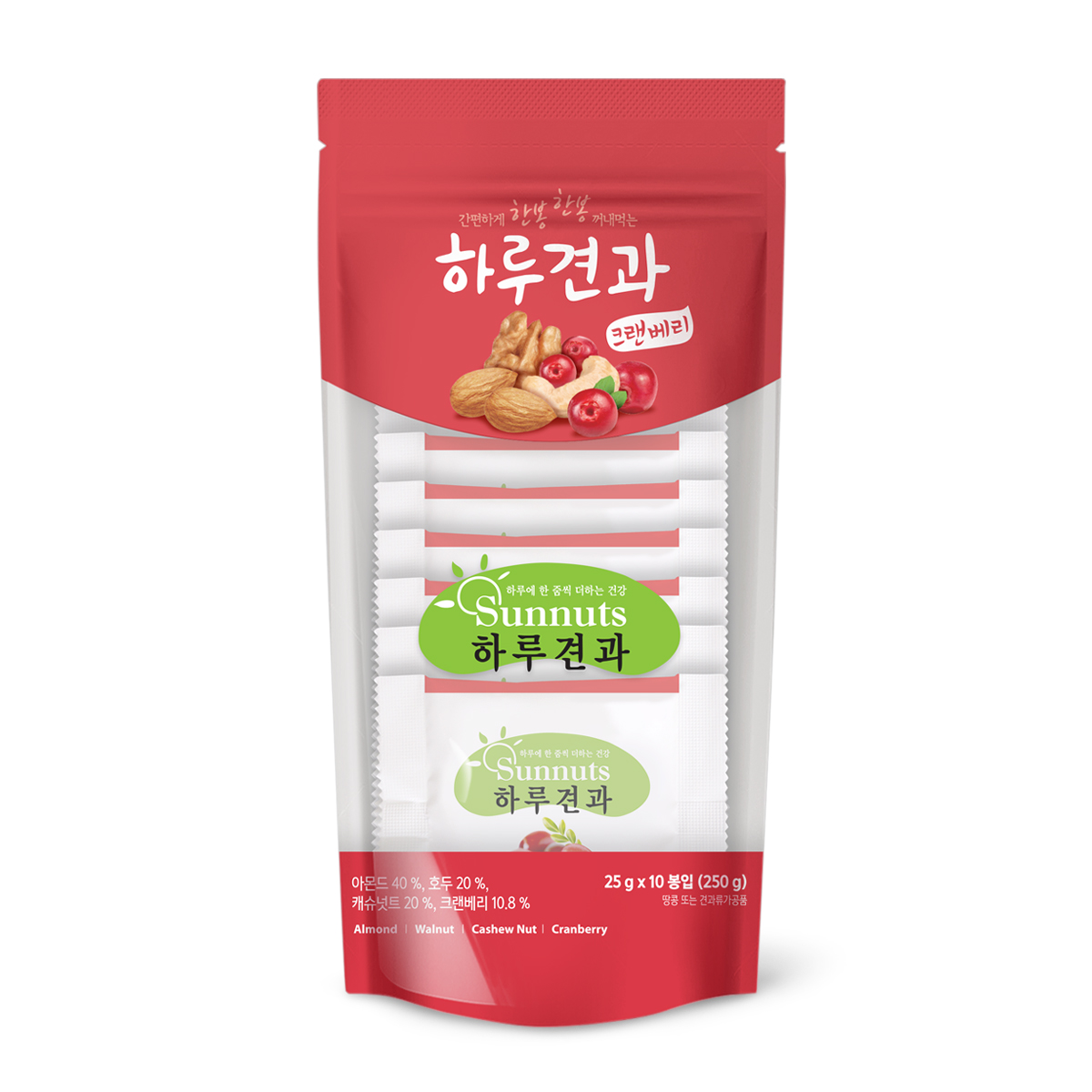 하루견과 크랜베리 25gx10봉
