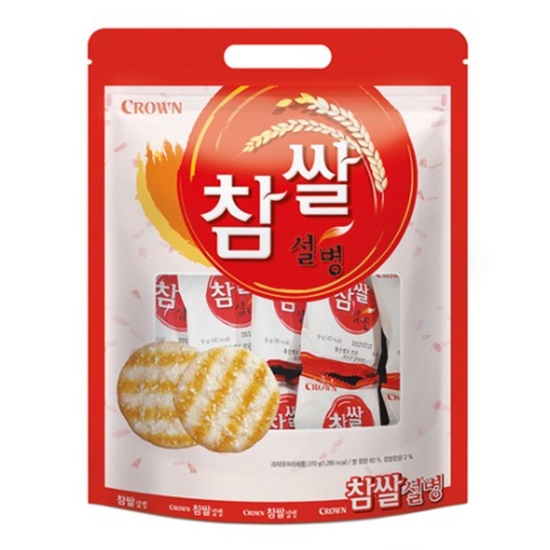 크라운 참쌀 설병 270g