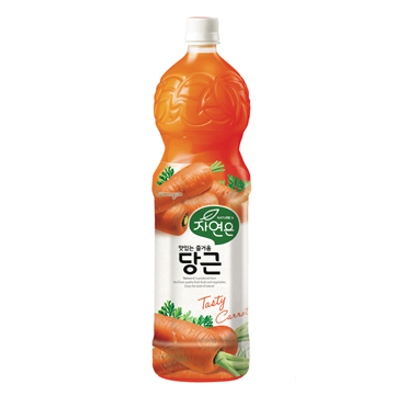 웅진 자연은 1.5L 페트 - 제주당근음료