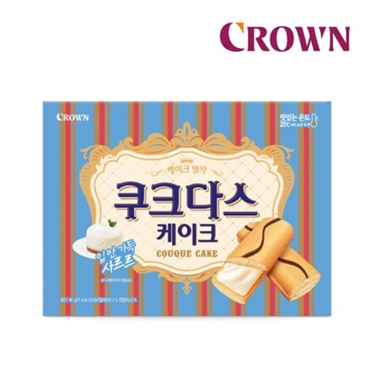 크라운 쿠크다스 케이크 154g