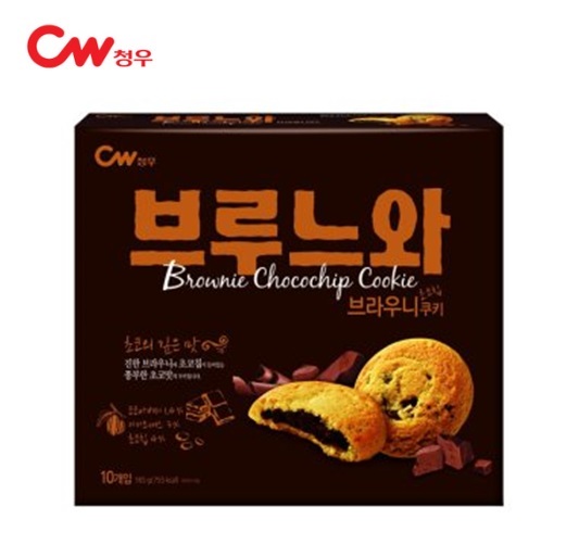 청우 브루느와 브라우니 쿠키 165g