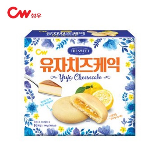 청우 유자치즈케익 190g