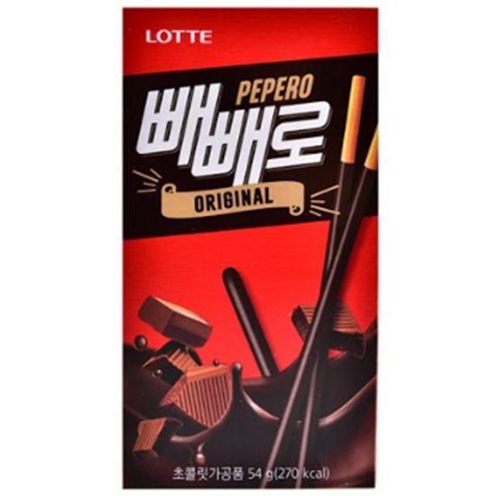 롯데 빼빼로 초코 오리지널 54g