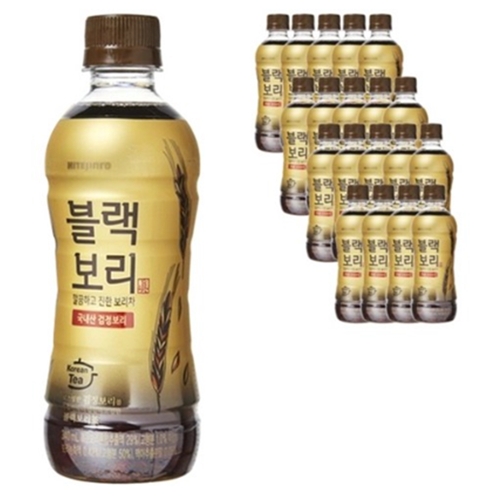 블랙보리 340ml x 20개입 국내산 검정보리차 [박스]