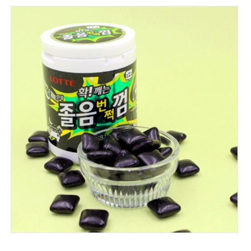 롯데 확깨는 졸음번쩍껌 통 87g