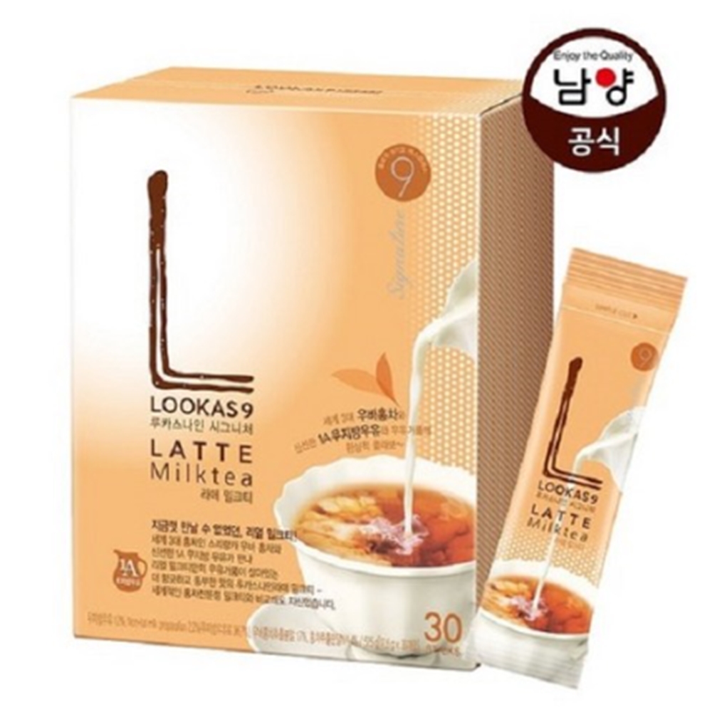 남양 루카스나인 시그니처 밀크티 라떼 30T