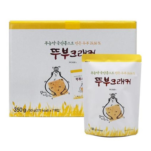 마마스초이스 뚜부크래커 350g