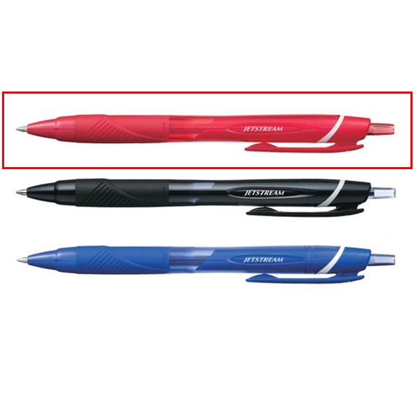 uni 유니 제트스트림 볼펜 레드 0.7mm 10자루 
