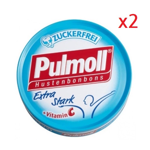 Pulmoll 펄몰 엑스트라 스트롱 캔디 45g x 2캔  