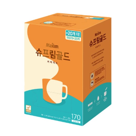 맥심 슈프림골드 프리미엄 믹스 150T+20T추가증정
