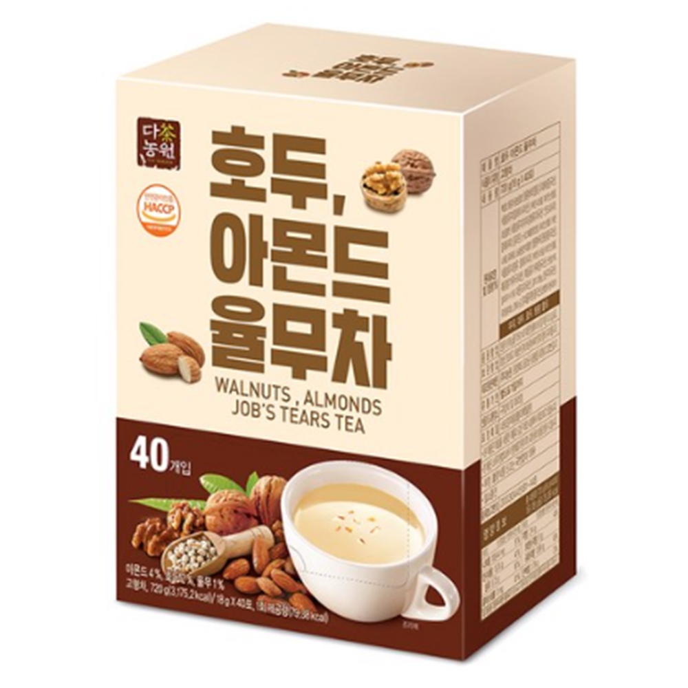 다농원 호두아몬드율무차 40T