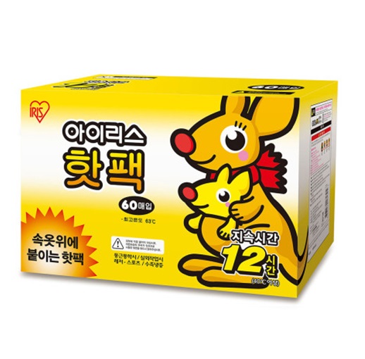 아이리스 핫팩 부착용 40g x 60개입