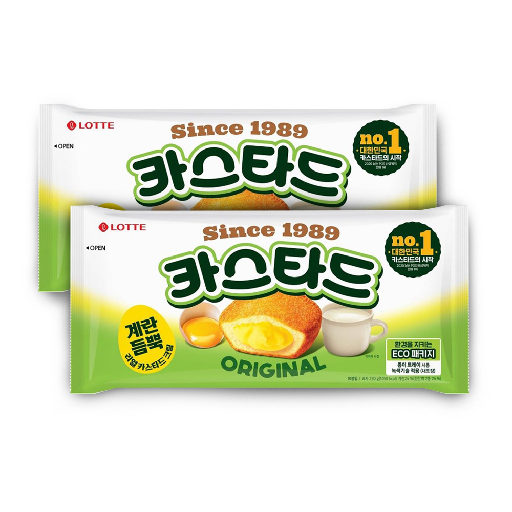 롯데 카스타드 오리지널 460g [2번들]