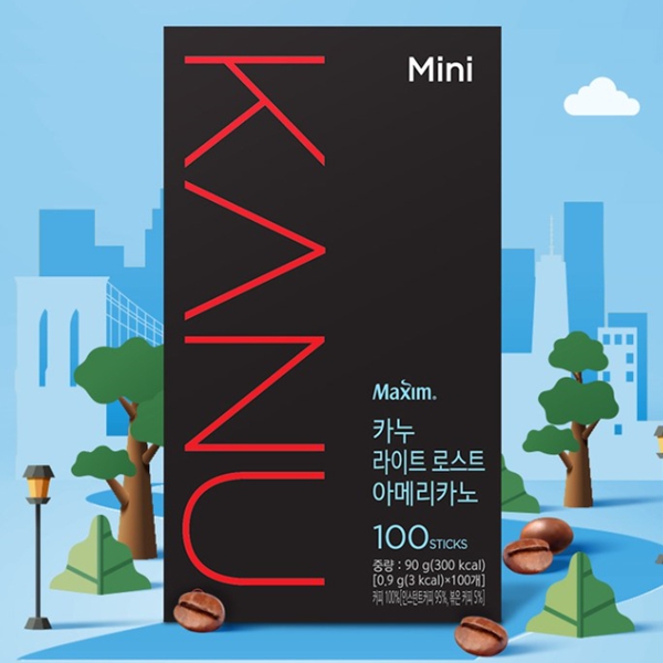 카누 미니 라이트 로스트 아메리카노 100T
