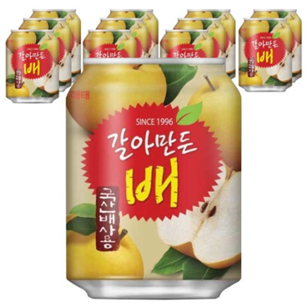 해태 갈아만든 배 238ml x 12캔 [박스]