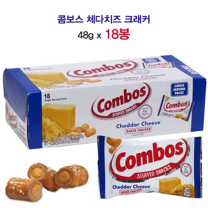 COMBOS 콤보스 치즈크래커 48g x 18봉