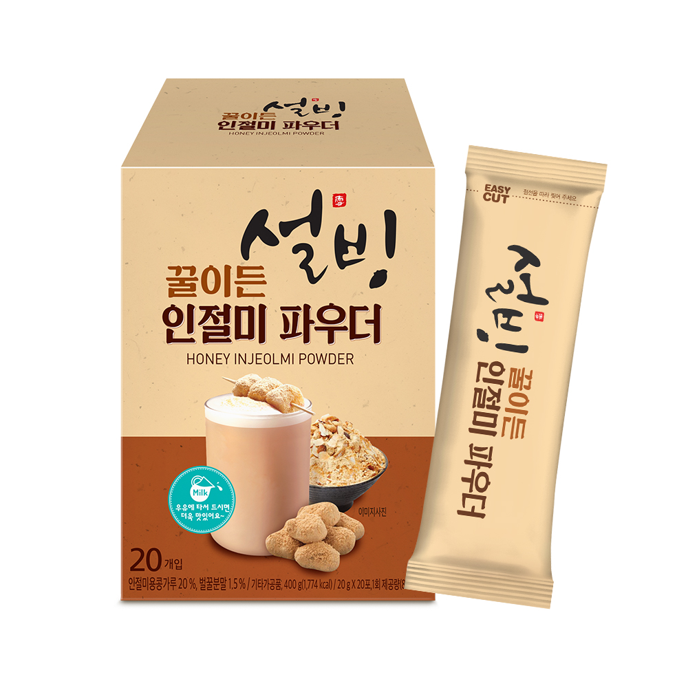 설빙 꿀이든 인절미 파우더 스틱 20T
