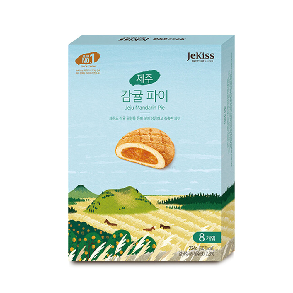 JeKiss 제키스 제주 감귤파이 224g