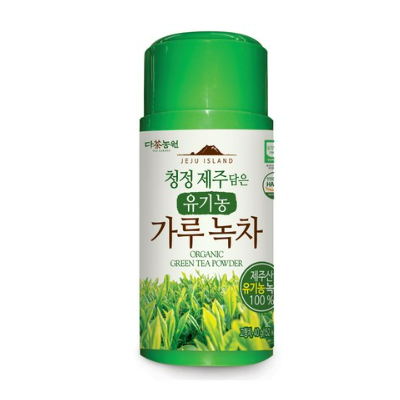 다농원 청정제주 유기농가루녹차 40g [용기타입]