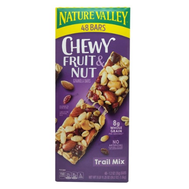 NATURE VALLEY 네이처밸리 츄이 트레일 믹스바 48개