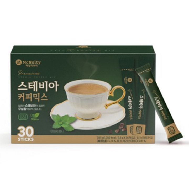 맥널티 스테비아 커피믹스 30T