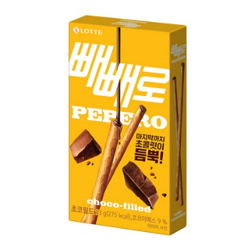 롯데 빼빼로 누드 초코필드 53g