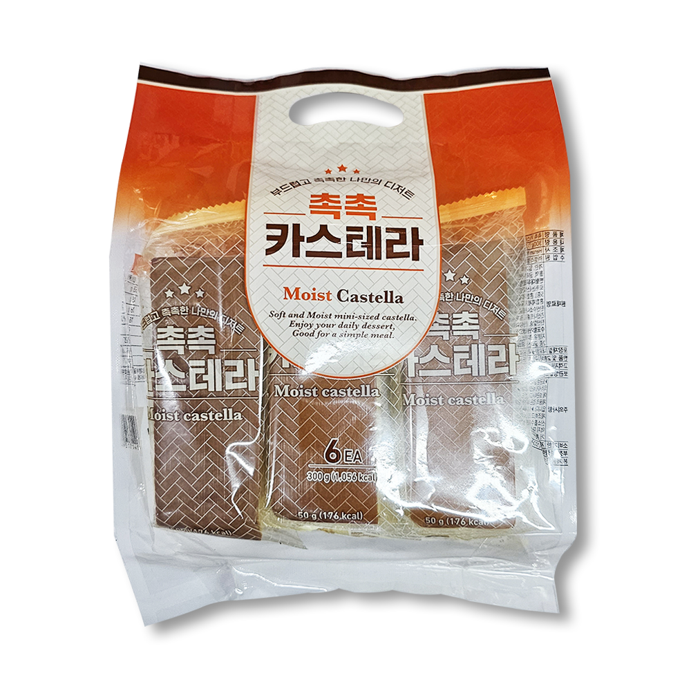 촉촉카스테라 300g (50g x 6개입)