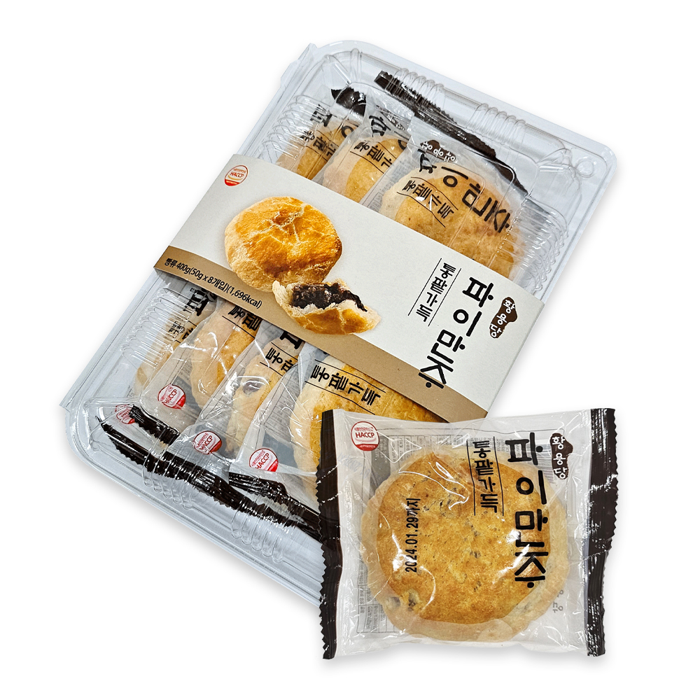 [황용당] 통팥가득 파이만주 10개입(개별포장)