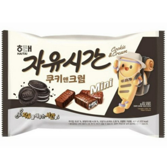 해태 자유시간 미니 쿠키앤크림 400g