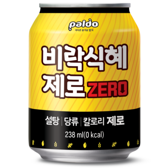 팔도 비락 식혜 제로 238ml x 6캔