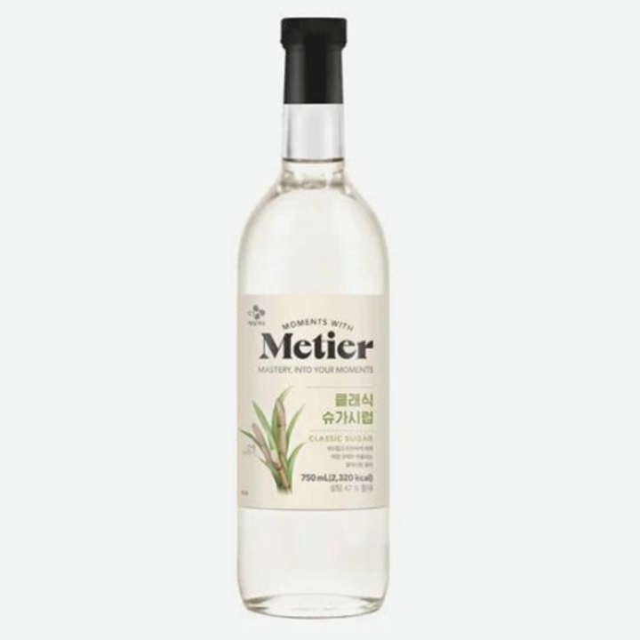 CJ 메티에 클래식슈가시럽 750ml