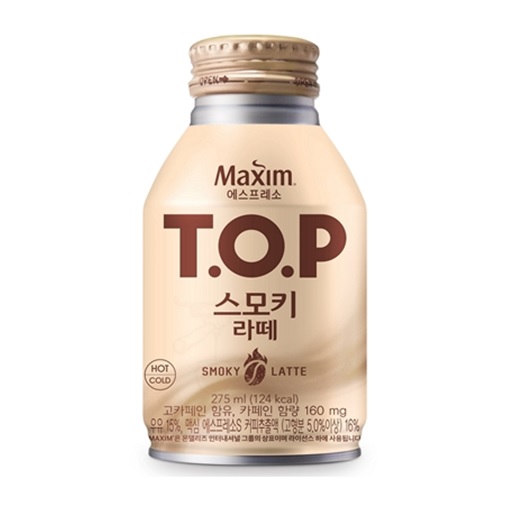 맥심 TOP 스모키 라떼 275ML X 6캔