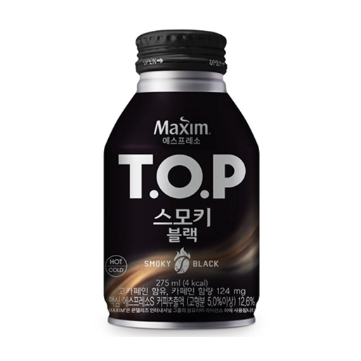 맥심 TOP 스모키 블랙 275ML X 6캔