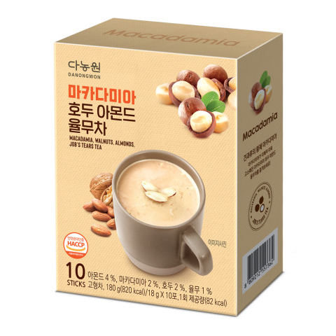 다농원 마카다미아 호두아몬드율무차 10T