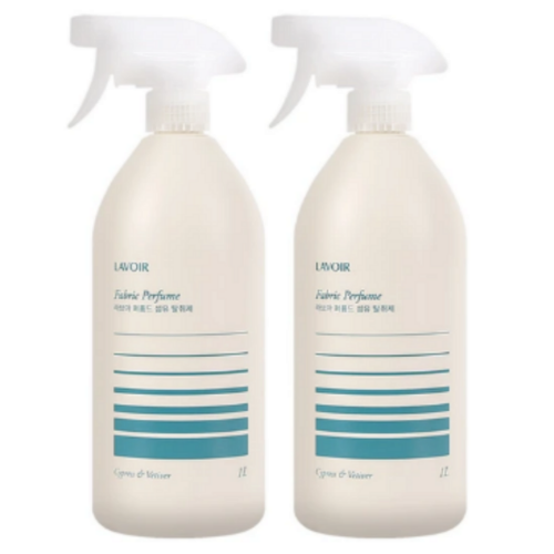 라브아 퍼퓸드 섬유탈취제 사이프러스&베티버 1L x 2개