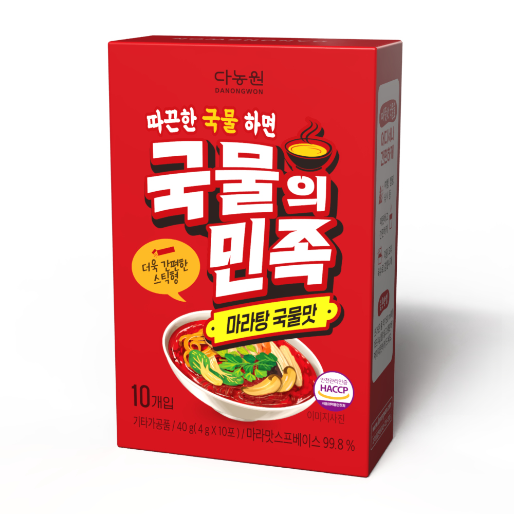 다농원 국물의민족 마라탕 국물맛(빨강) 10T