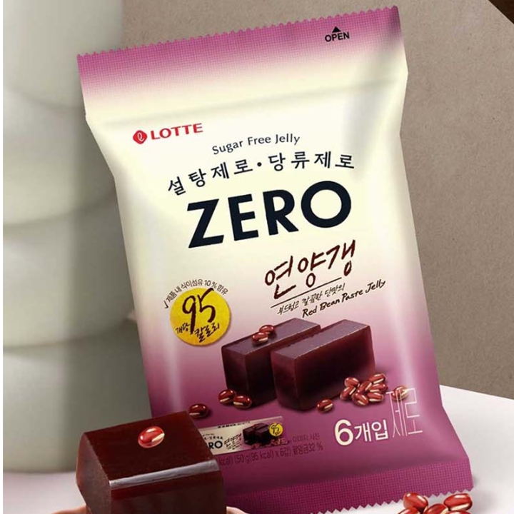 롯데 ZERO 제로 연양갱 50g x 6개, 300g