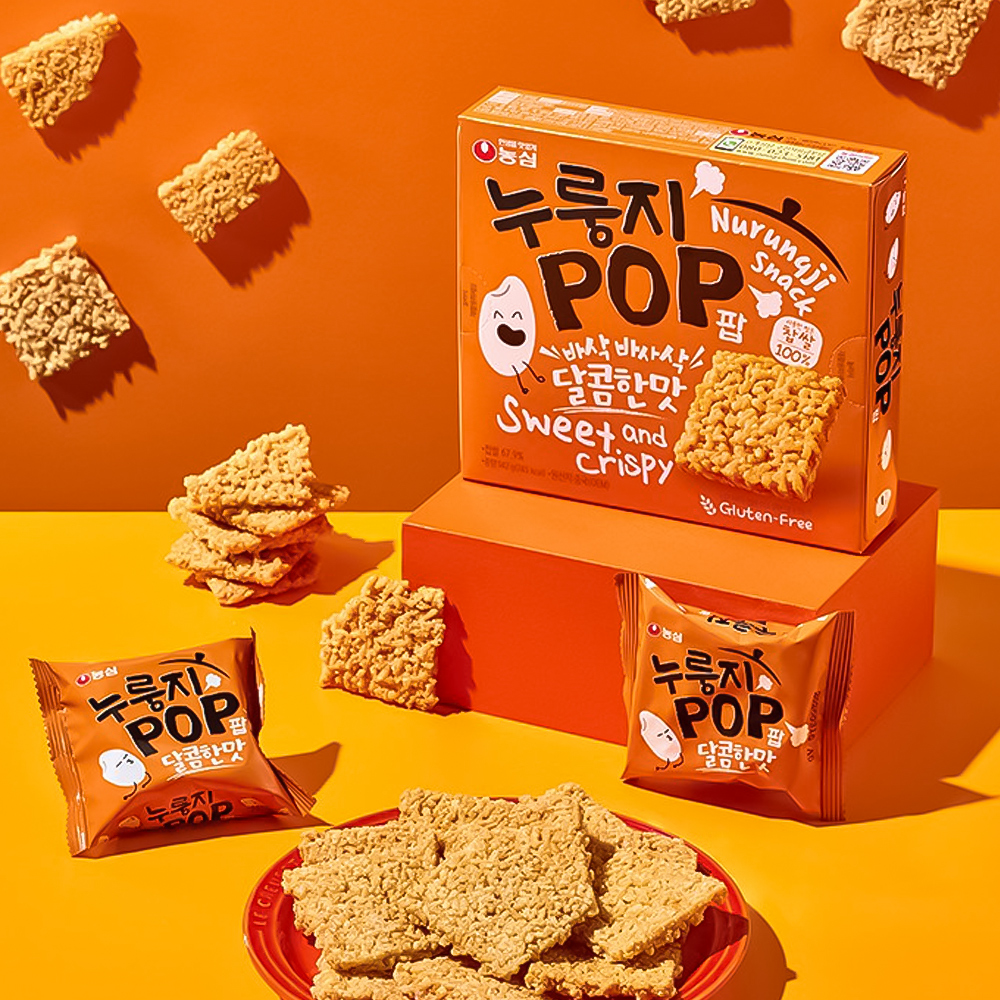 농심 누룽지팝 달콤한맛 142g