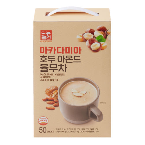 다농원 마카다미아 호두아몬드율무차 50T