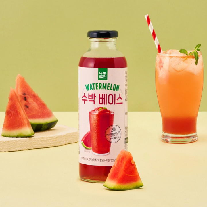 다농원 액상차 진짜 수박베이스 수박에이드 600g