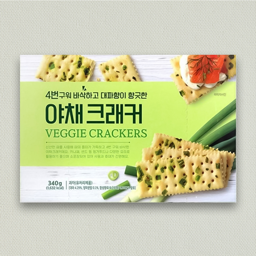 4번구워 바삭한~ 야채 크래커 340g