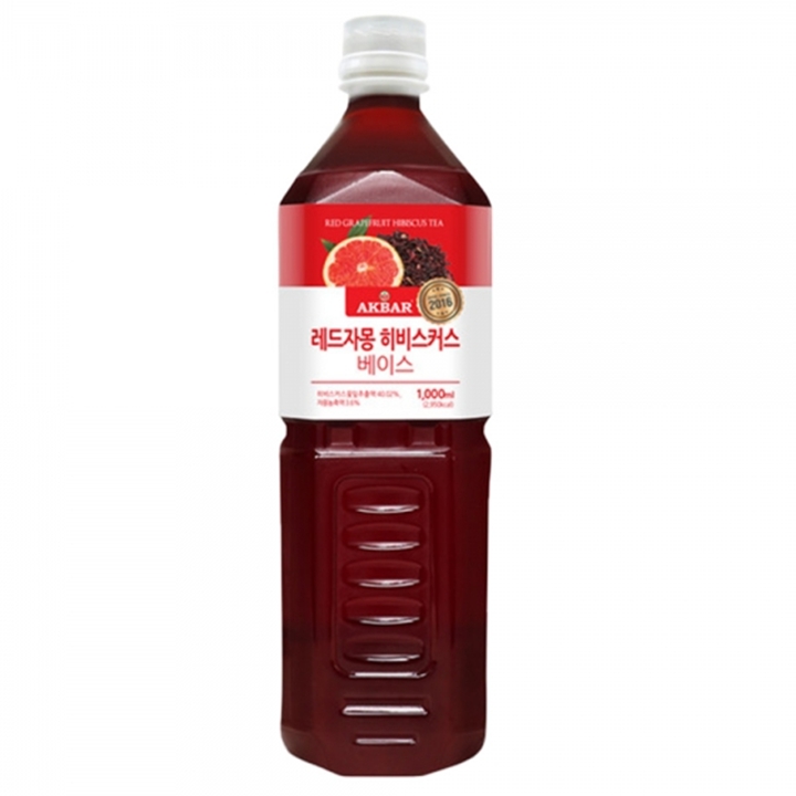 아크바 레드자몽 히비스커스 베이스 1,000ml [액상농축액]