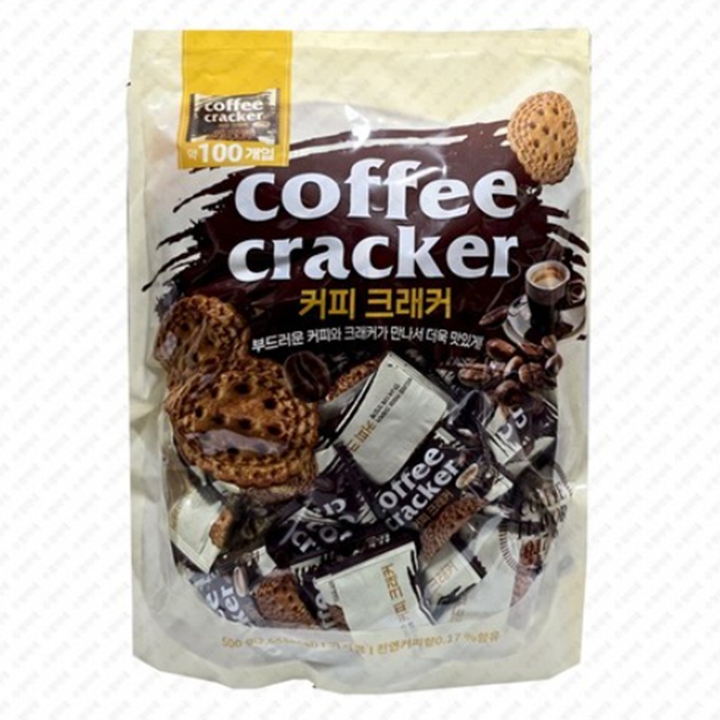 커피 크래커 coffee cracker 500g, 100개입