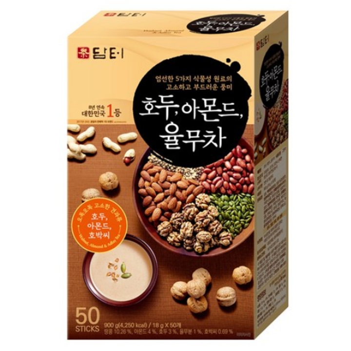 담터 호두아몬드율무차 50T