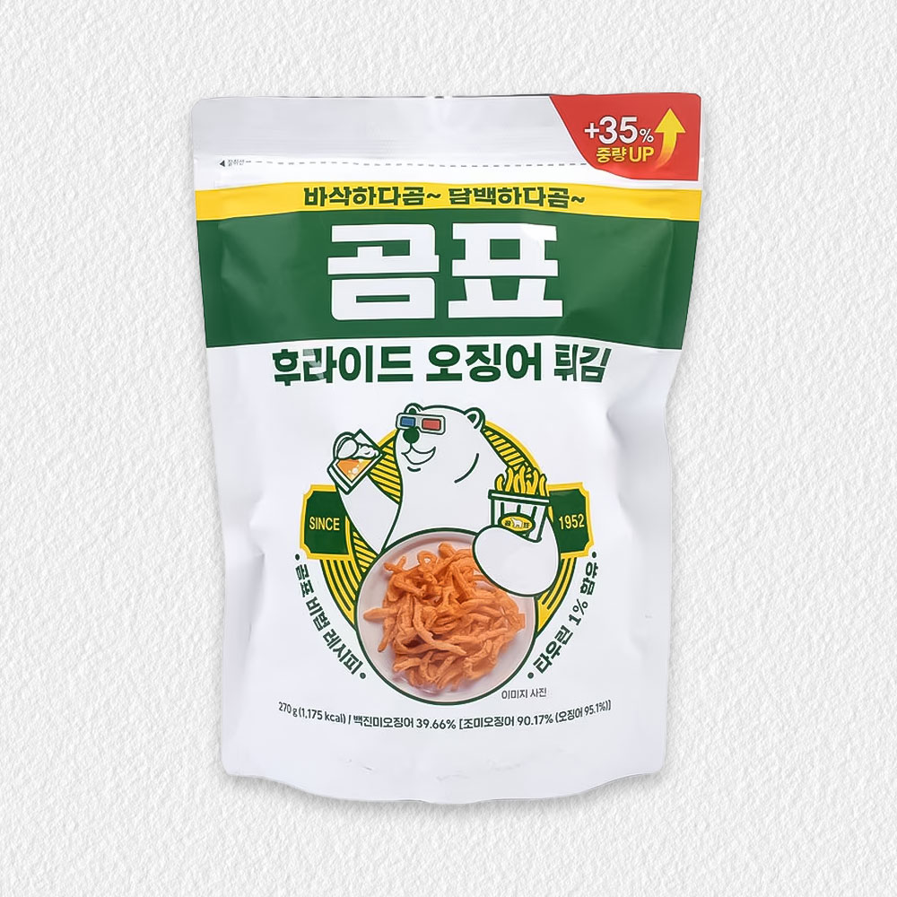 곰표 후라이드 오징어튀김 270g