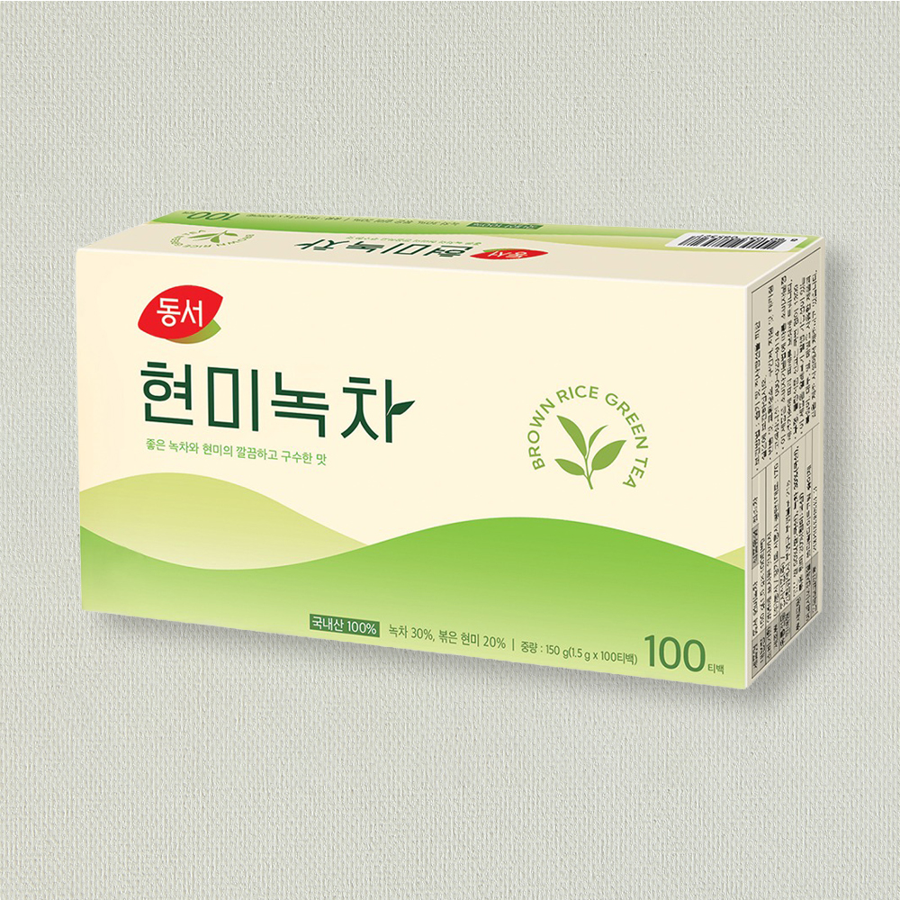 동서 현미녹차 100T